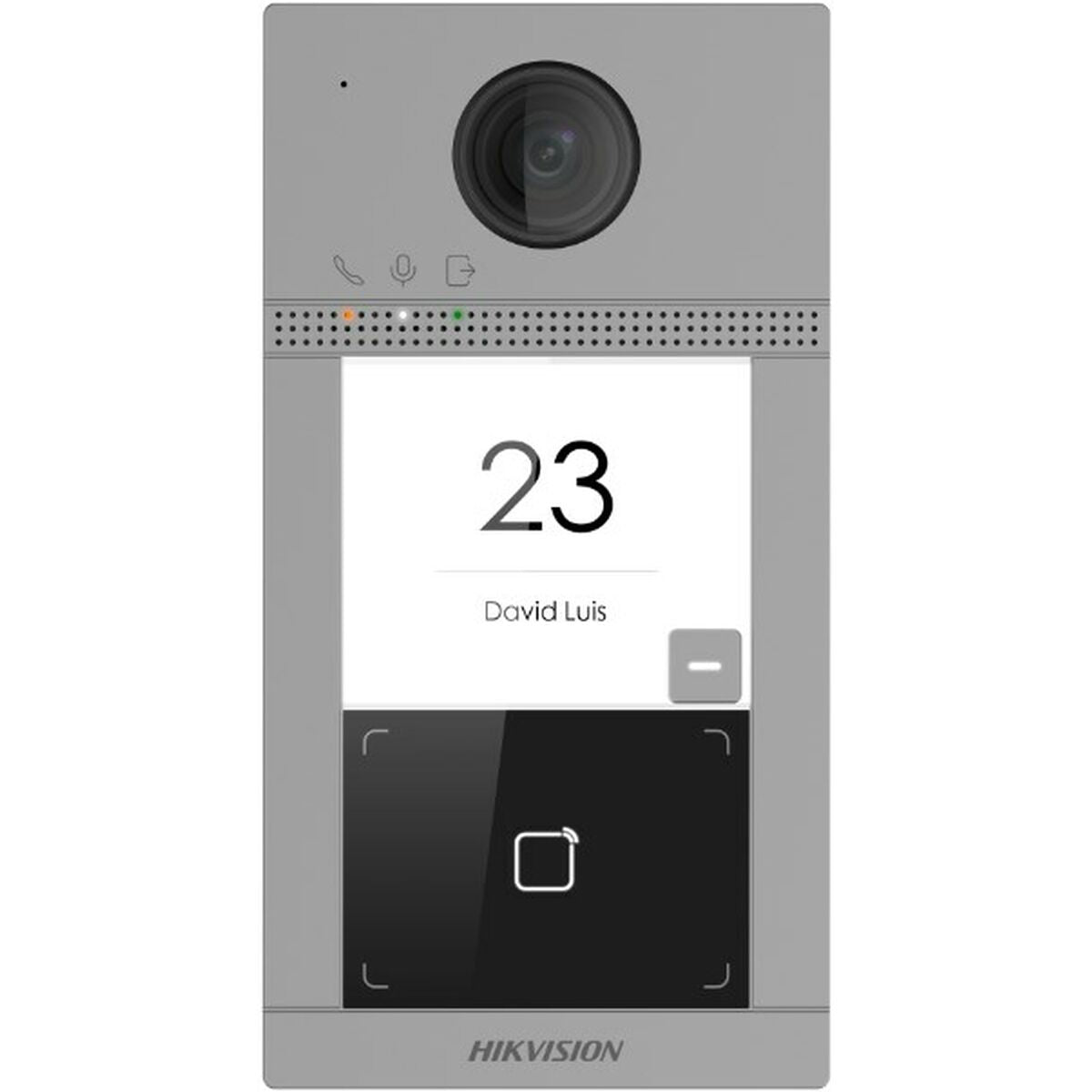 Hikvision DS-KV8113-WME1(C) Station de porte en métal a 1 bouton pour villa