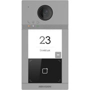Hikvision DS-KV8113-WME1(C) Station de porte en métal a 1 bouton pour villa