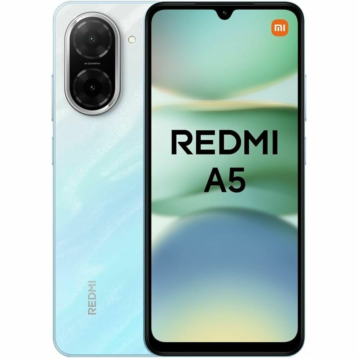 "Xiaomi Redmi A5 17,5 cm (6.88"") Double SIM Android 15 Go edition 4G USB Type-C 4 Go 128 Go 5200 mAh Bleu"
