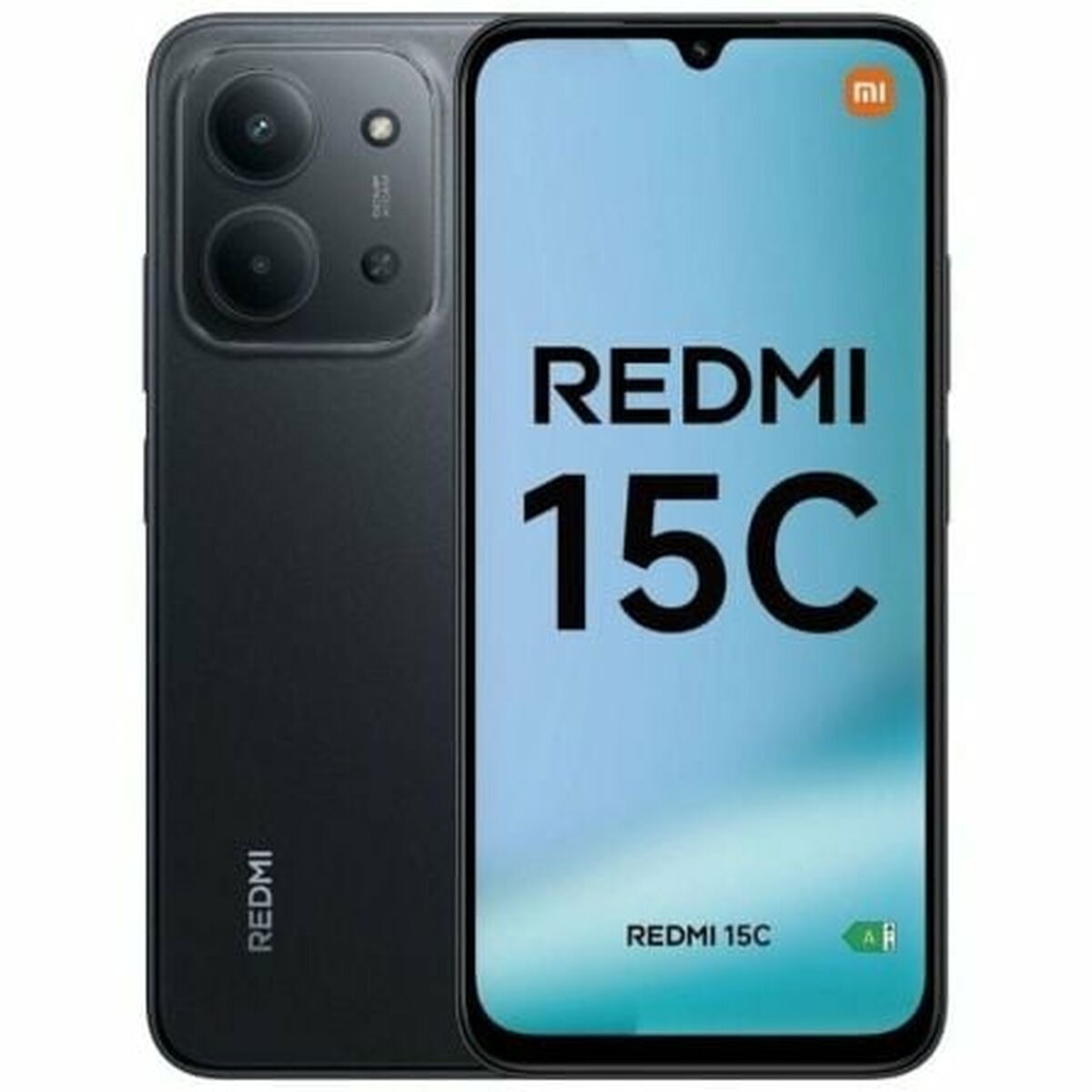 Xiaomi Redmi 15C 4G (6.9''- NFC - 128 Go, 4 Go RAM) Noir