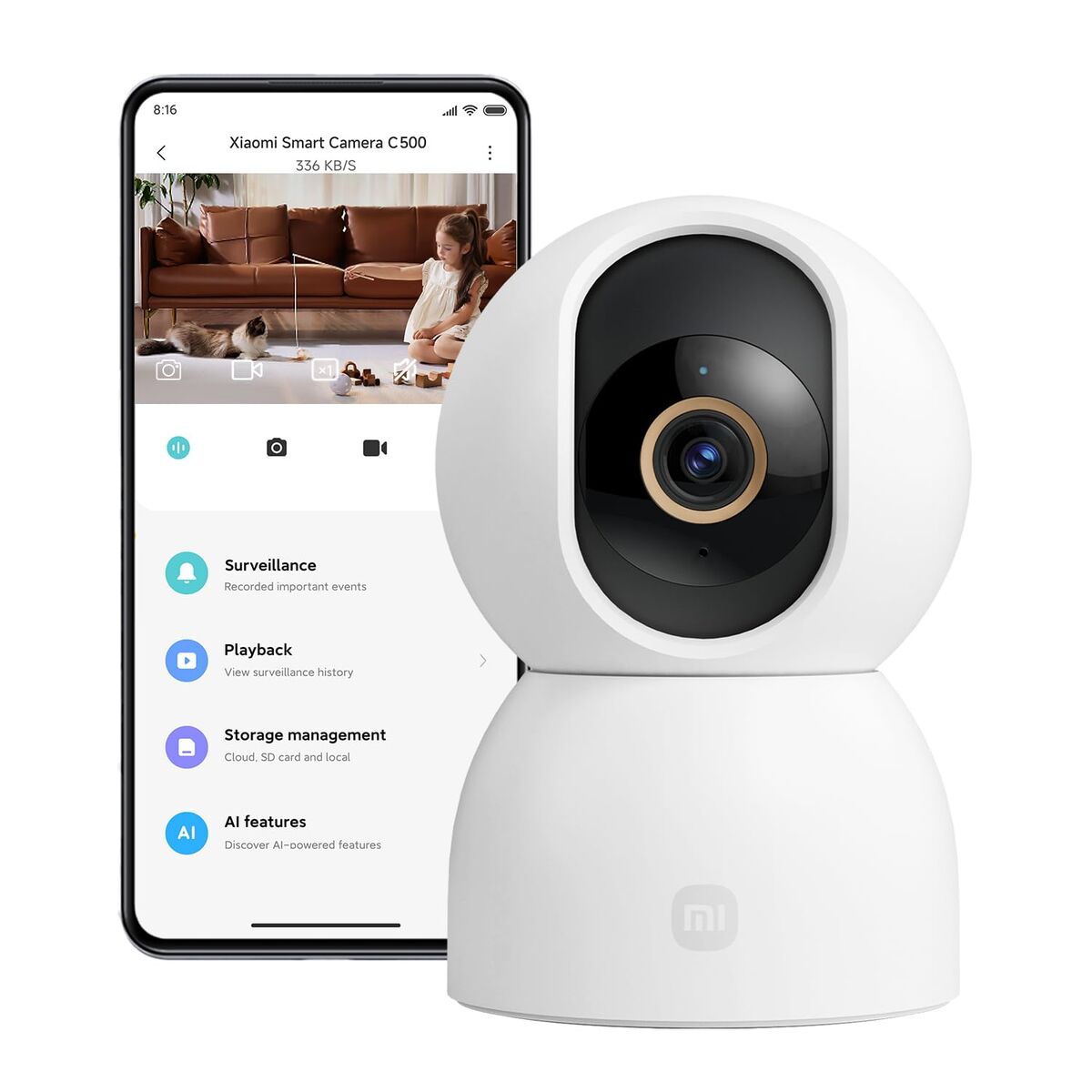 Xiaomi Smart Camera C500 Dual WiFi