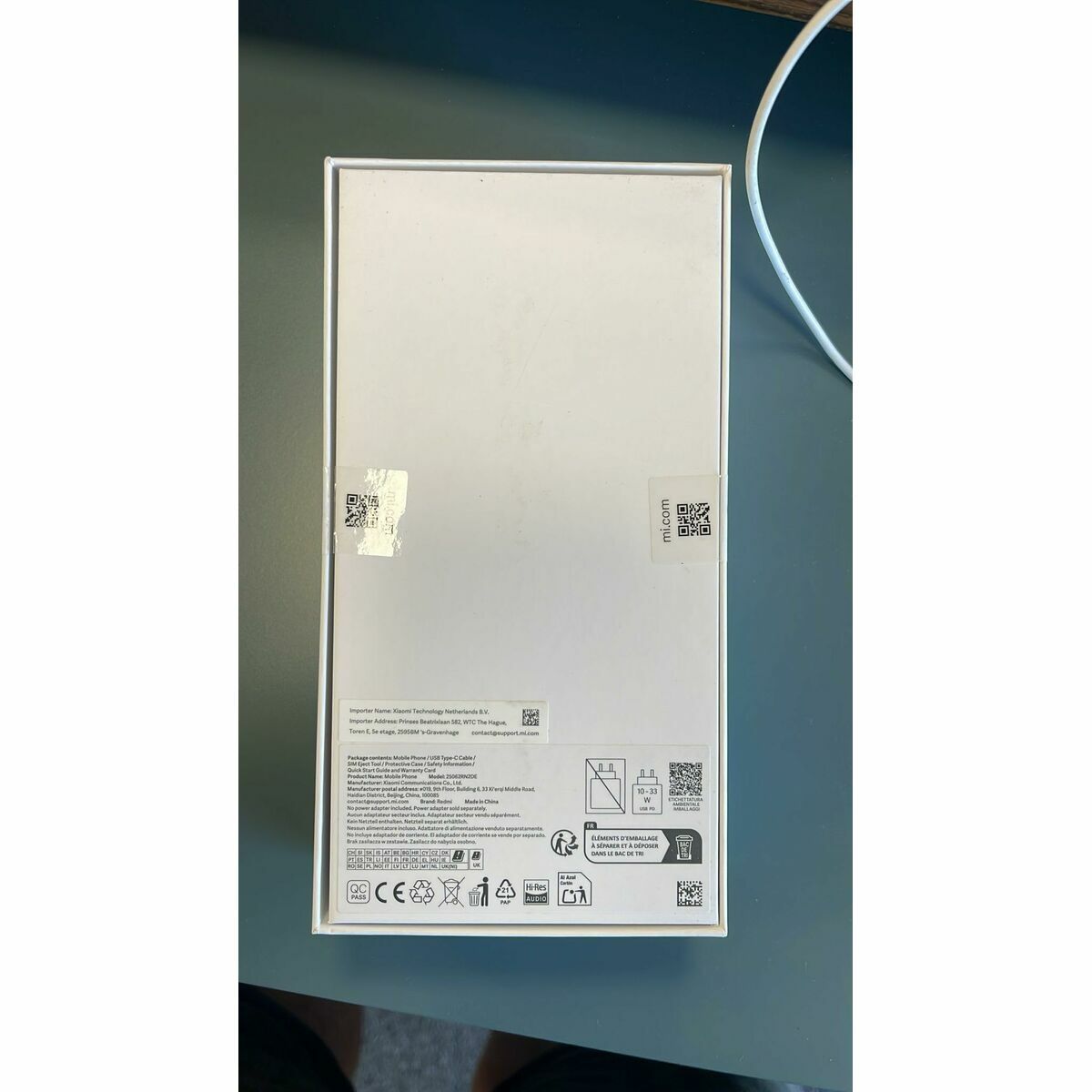 Xiaomi Redmi 15 4G (6.9''- NFC - 256 Go, 8 Go RAM) Gris