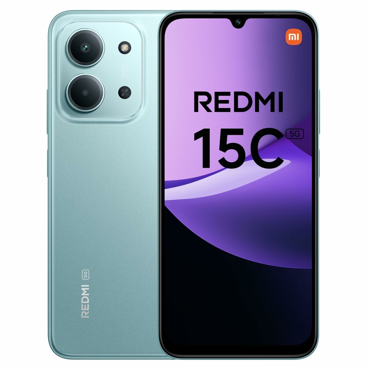 Xiaomi Redmi 15C 5G (6.9'' - 256 Go, 4 Go RAM) Vert