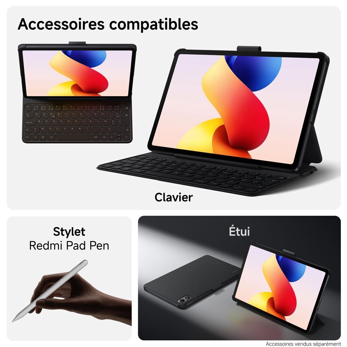 Xiaomi Redmi Pad 2 Pro (WIFI - 12.1'' - 128 Go, 6 Go RAM) Gris