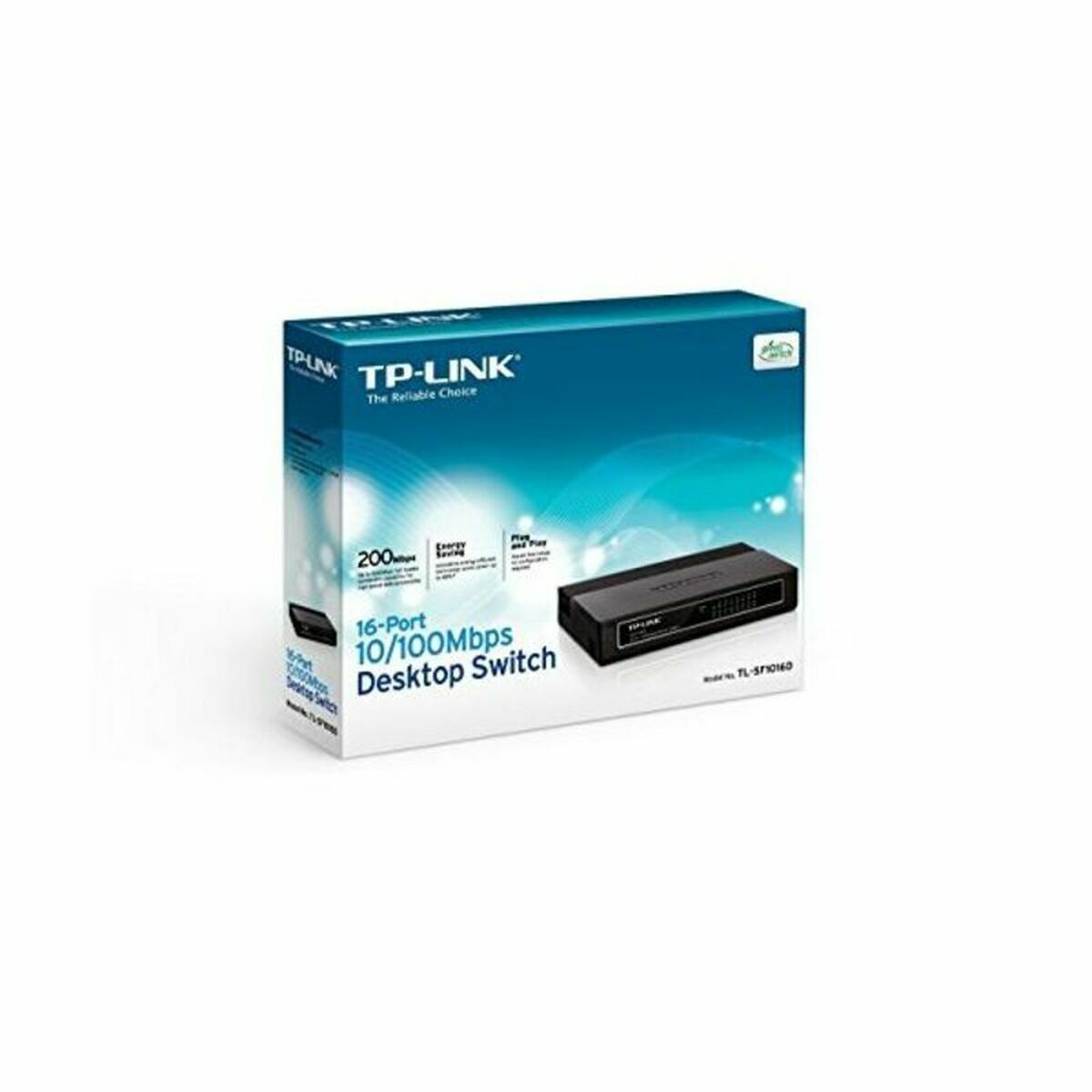 16-port 10/100M Desktop Switch