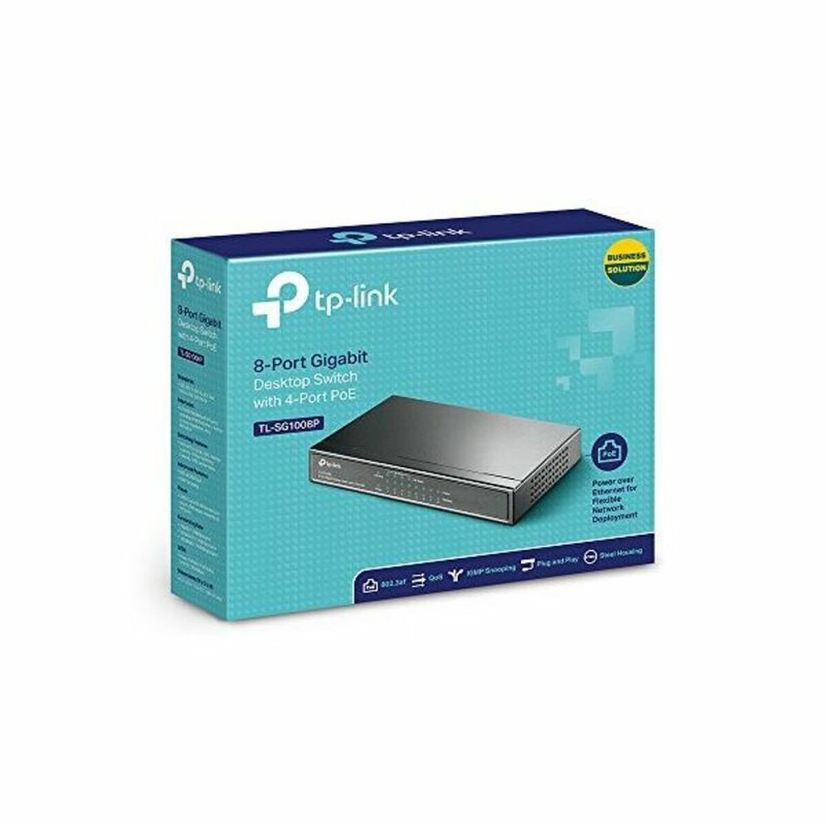 8-Port Gigabit PoE Switch
