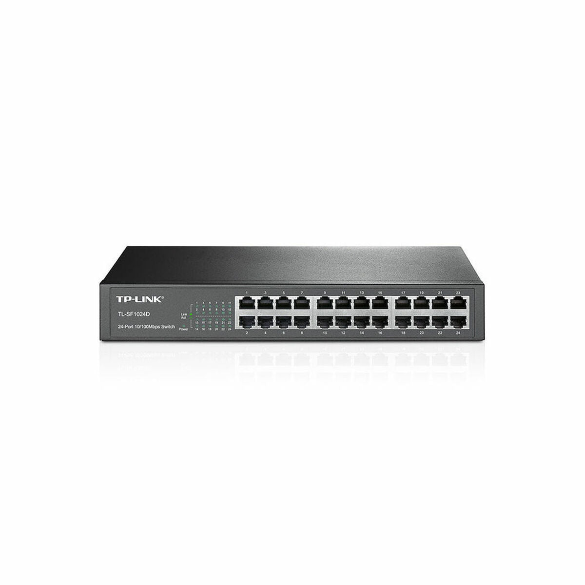24 p 10/100M Switch 13 inch rack-mount