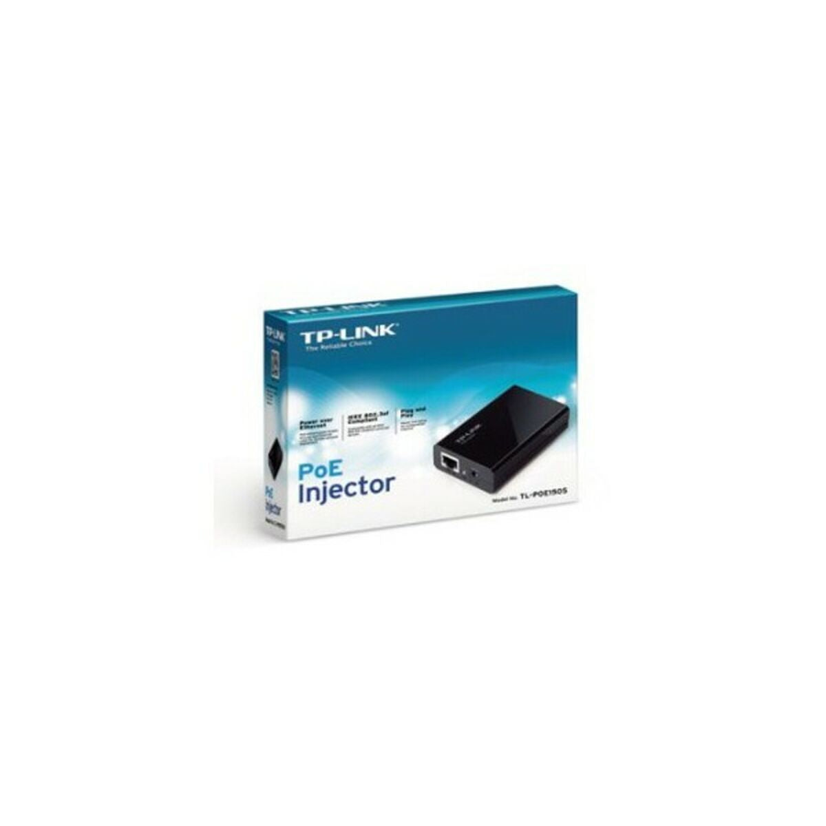 TP-LINK PoE Injector Adapter IEEE 802.3af Compliant