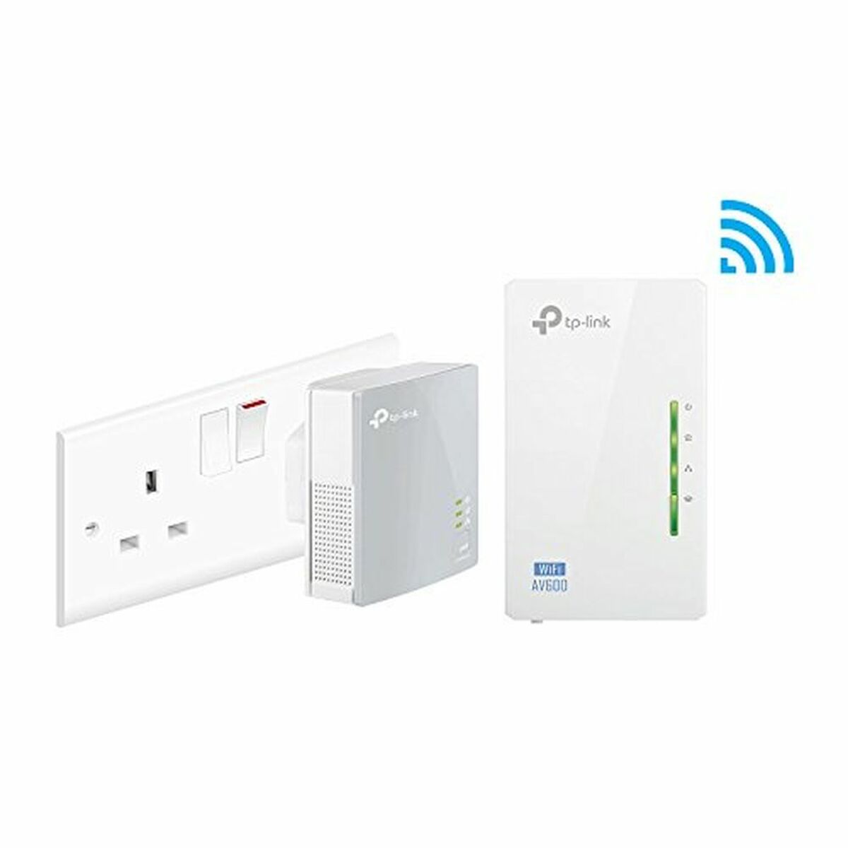 TP-Link TL-WPA4226 KIT Adaptateur réseau CPL 600 Mbit/s Ethernet/LAN Wifi Blanc 2 piece(s)