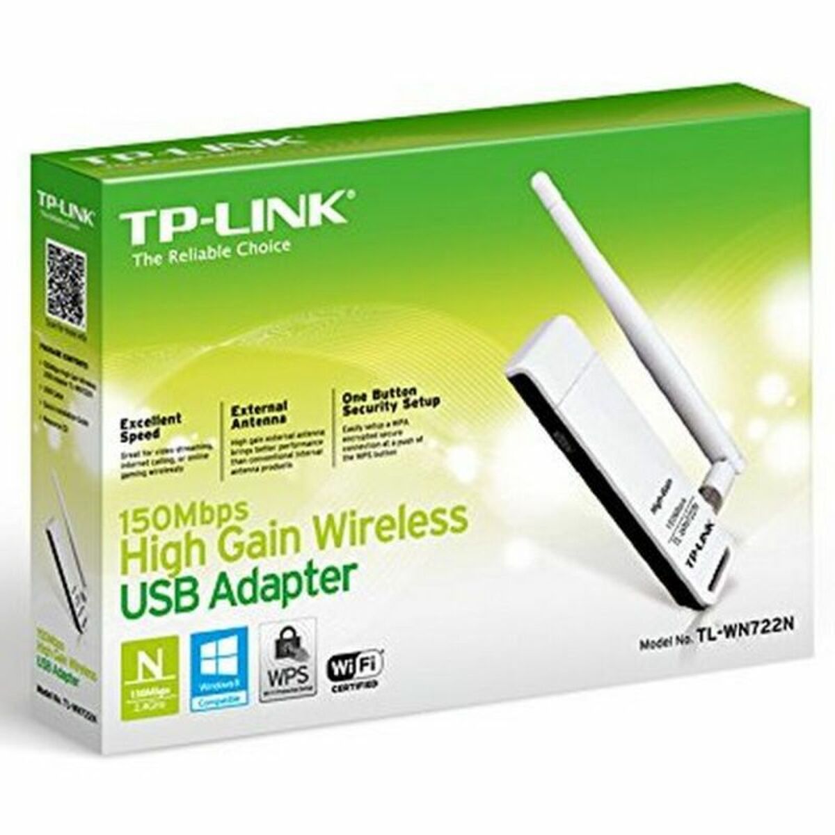 N150 WiFi High Gain USB Adapter