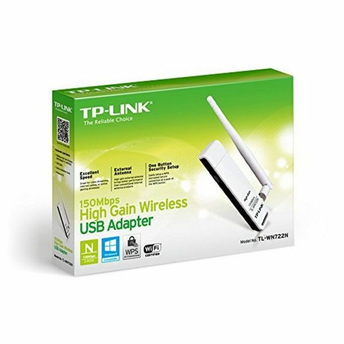 N150 WiFi High Gain USB Adapter