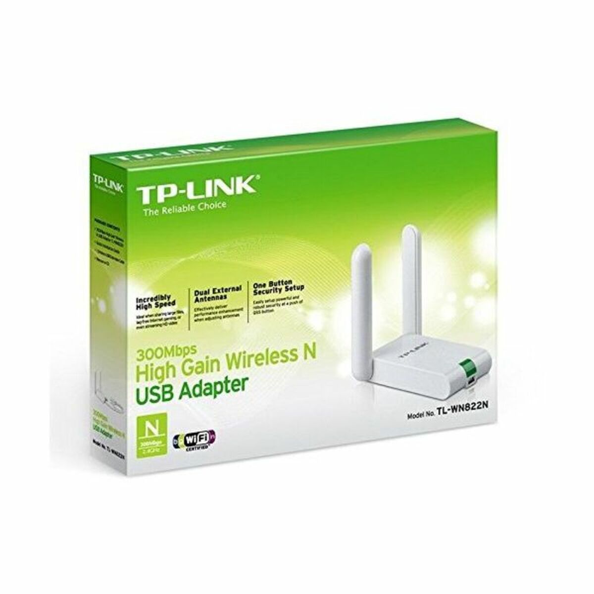 High Gain Wireless N300 USB Adapter