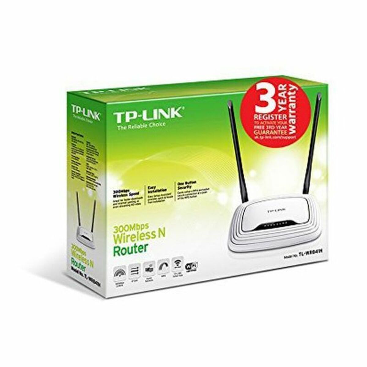 Wireless N300 Router 2T2R 4 LAN