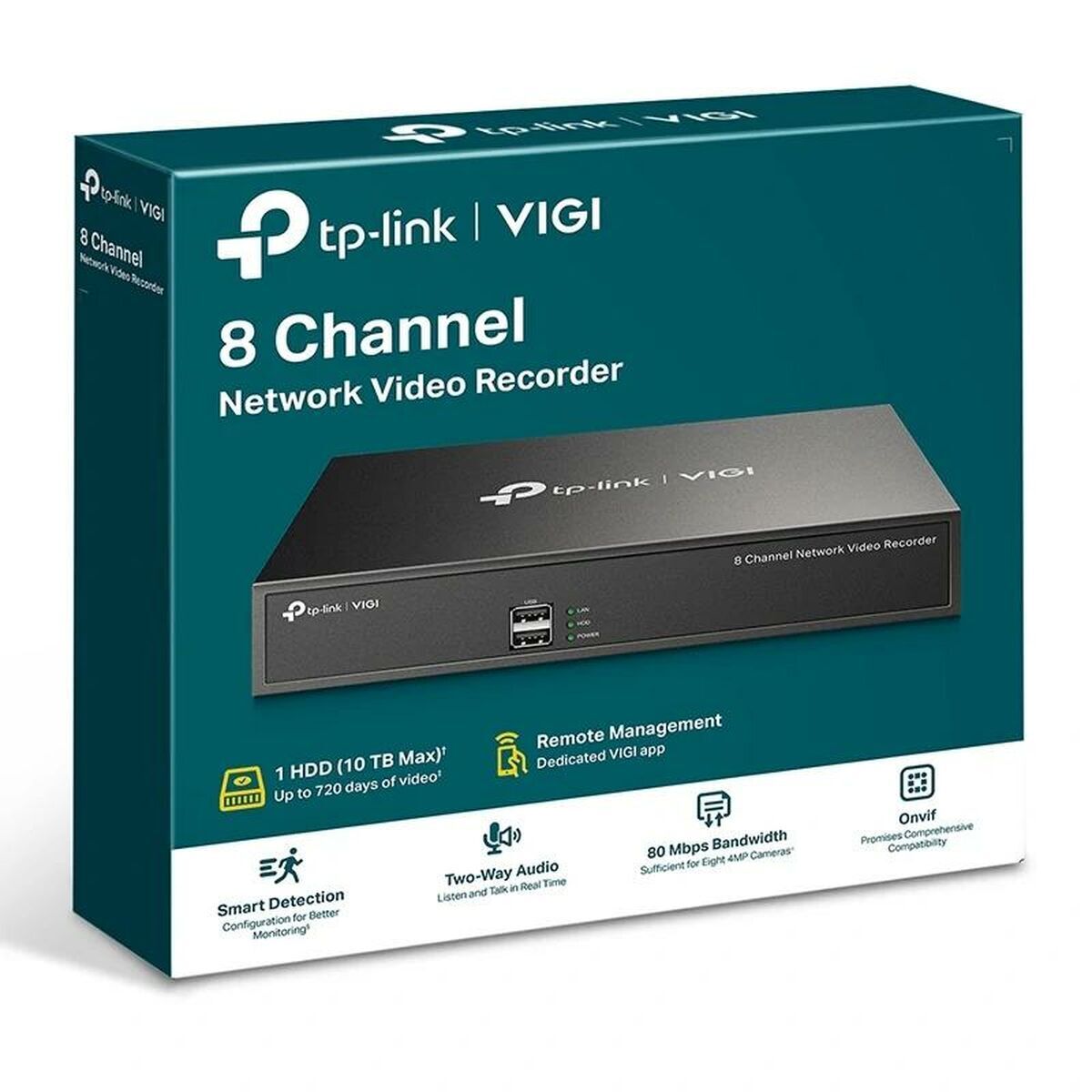 TP-LINK VIGI NVR1008H 8 Channel Network Video Recorder