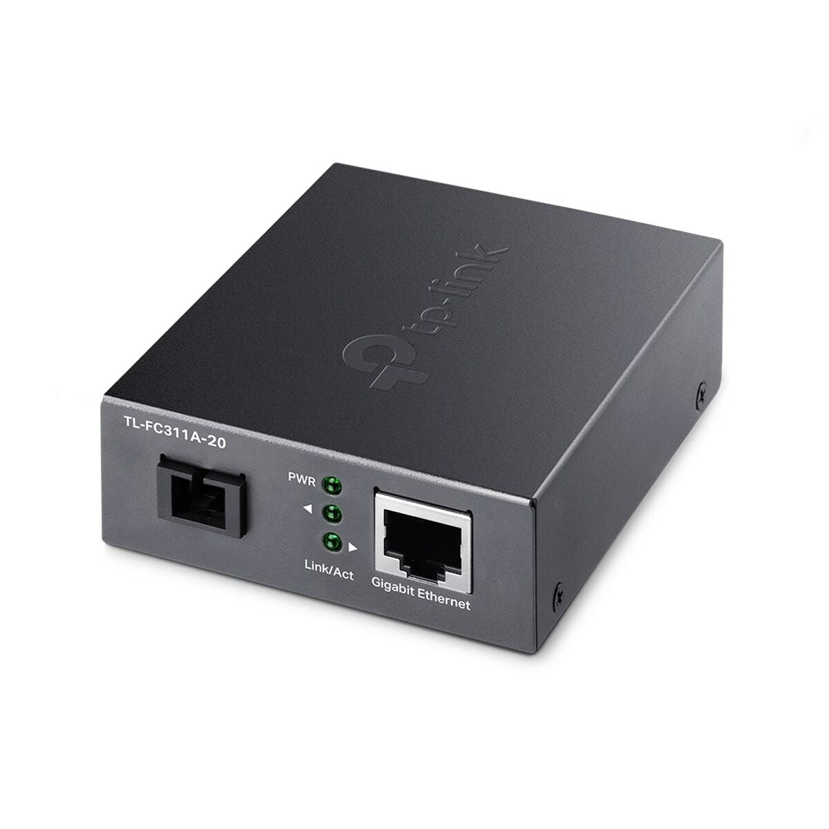 TP-LINK Omada 10/100/1000 Mbps RJ45 to 1000 Mbps Single-mode SC WDM Bi-Directional Fiber Converter