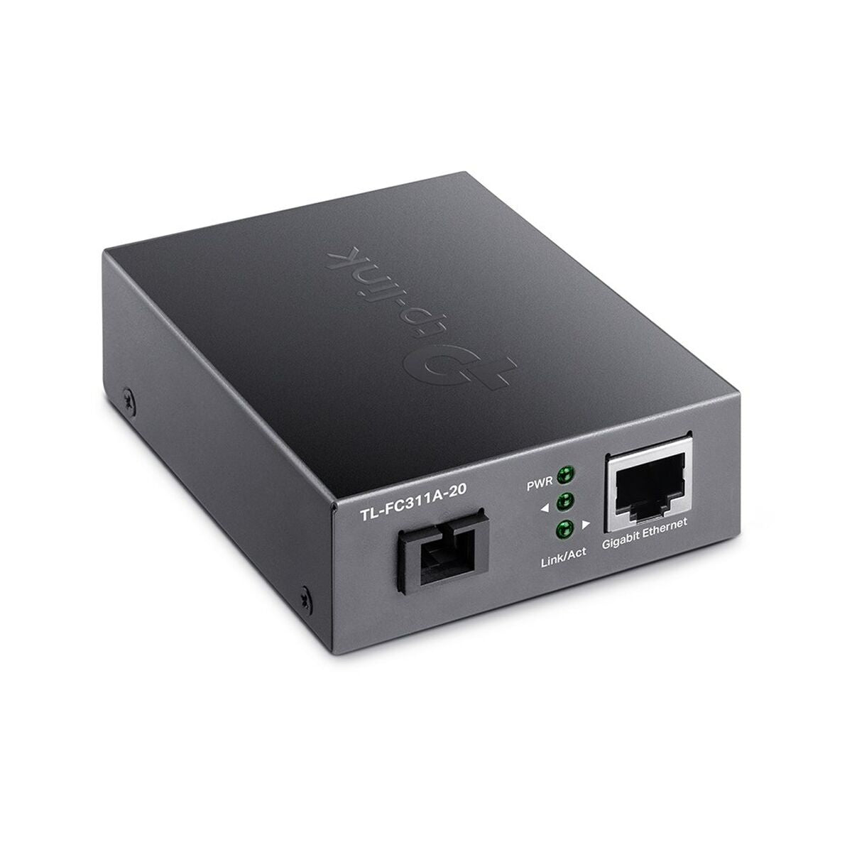 TP-LINK Omada 10/100/1000 Mbps RJ45 to 1000 Mbps Single-mode SC WDM Bi-Directional Fiber Converter