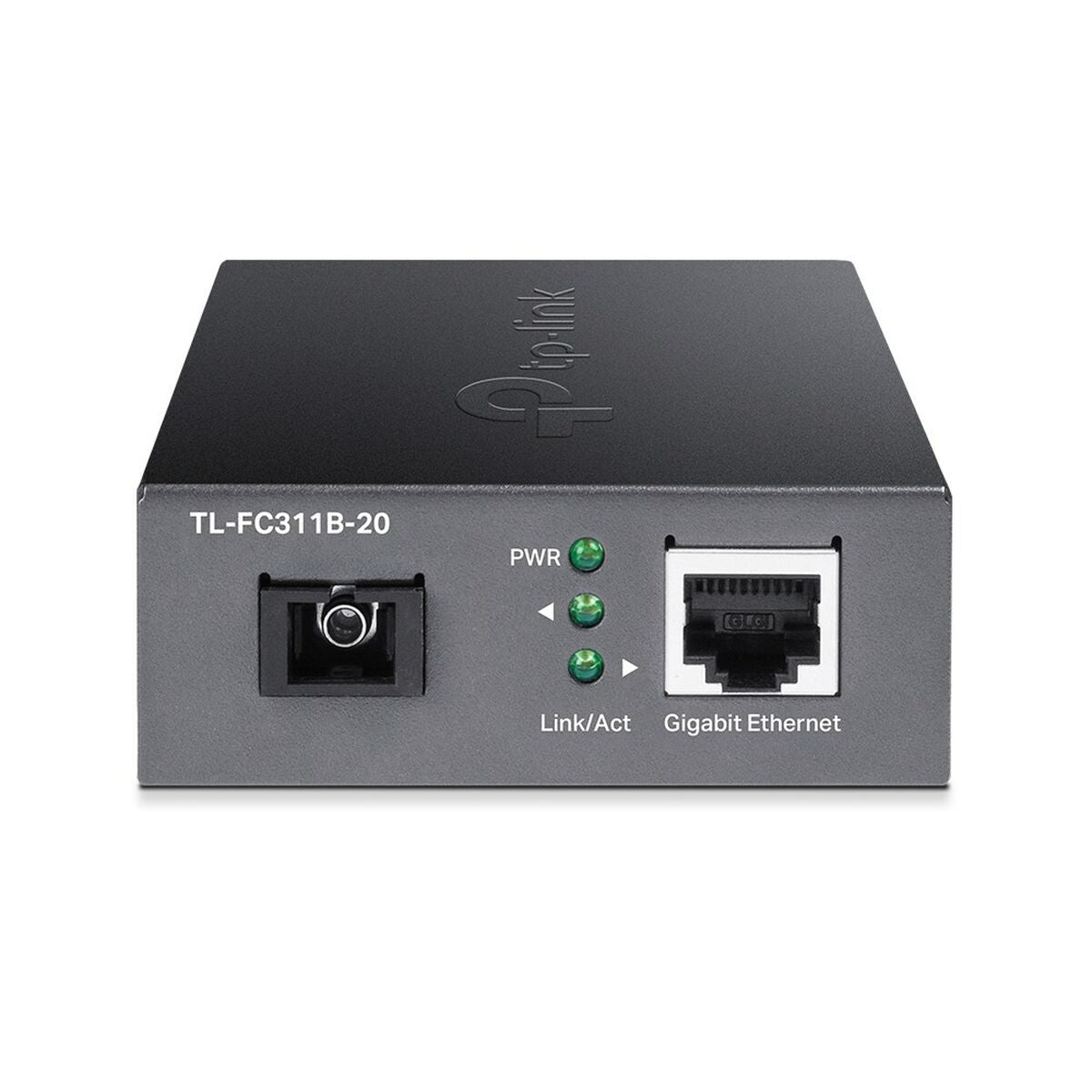TP-LINK Omada 10/100/1000 Mbps RJ45 to 1000 Mbps Single-mode SC WDM Bi-Directional Fiber Converter