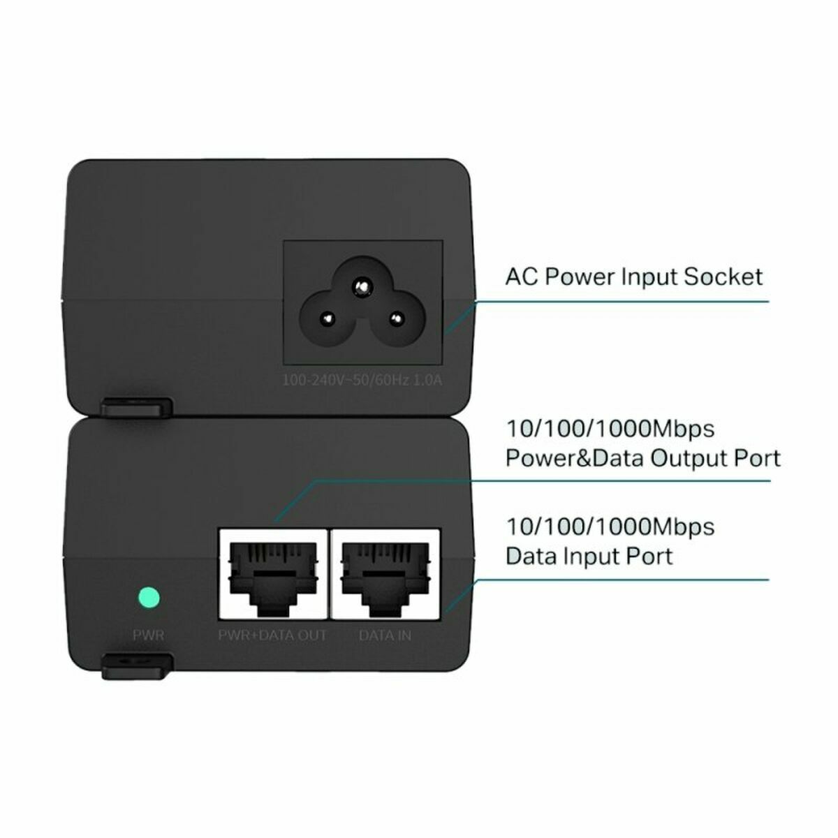 TP-LINK PoE+ Injector Adapter