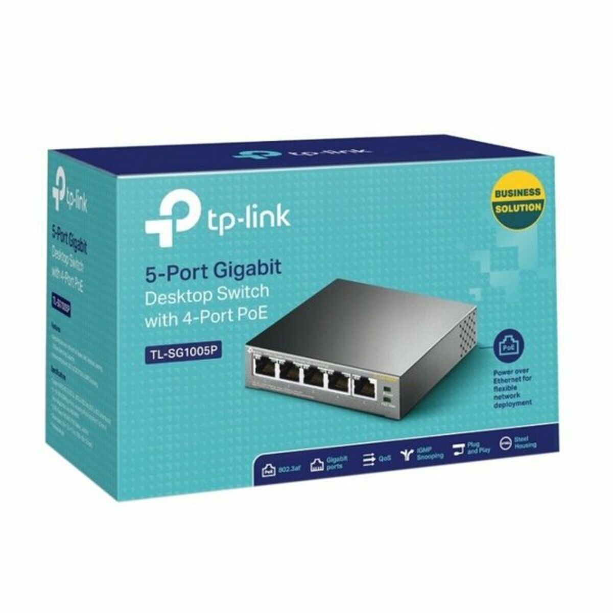 5-Port Gigabit Desktop Switch PoE