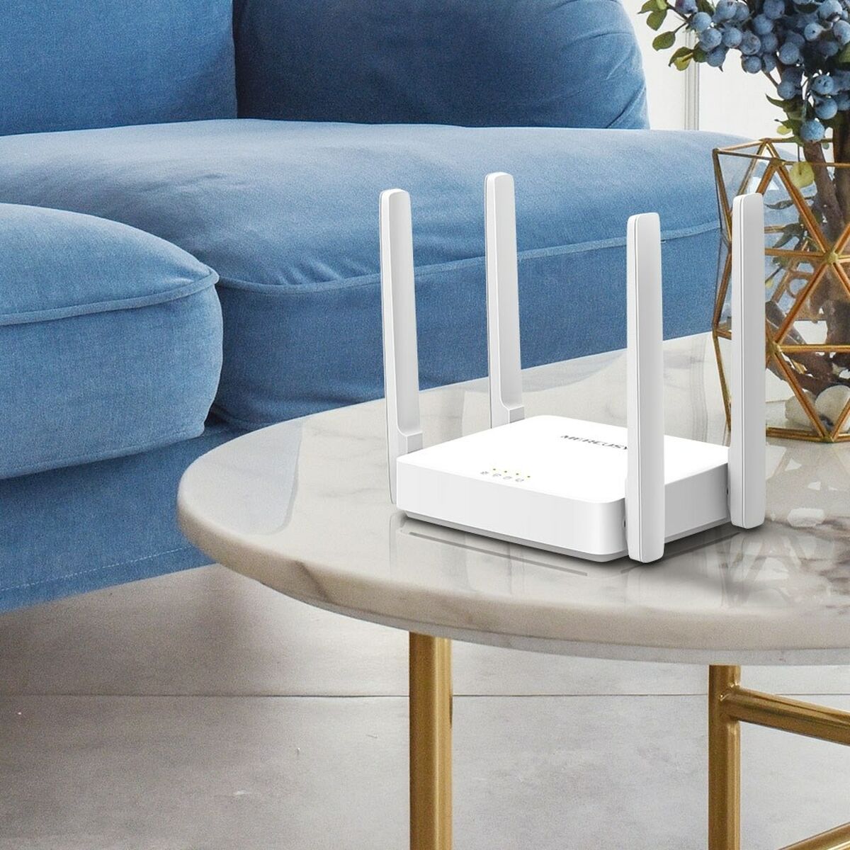 Mercusys AC10 routeur sans fil Fast Ethernet Bi-bande (2,4 GHz / 5 GHz) Blanc