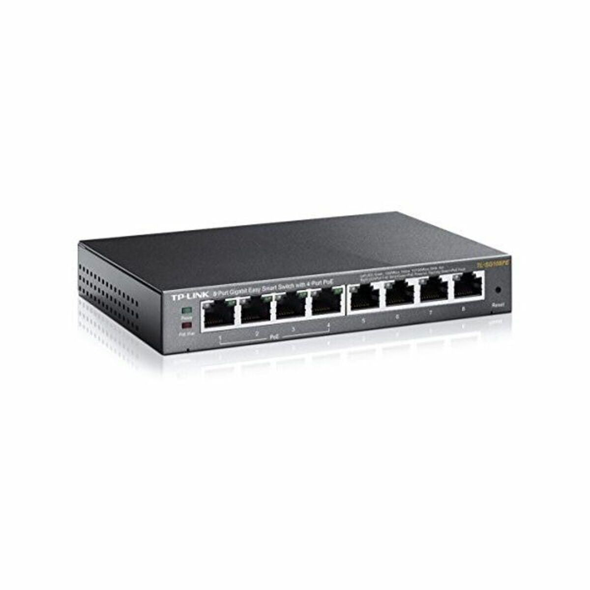 TP-LINK 8-Port Gigabit Desktop PoE Easy Smart Switch, 8 Gigabit RJ45 Ports inkl. 4 PoE Ports, 55W PoE Gesamtleistung
