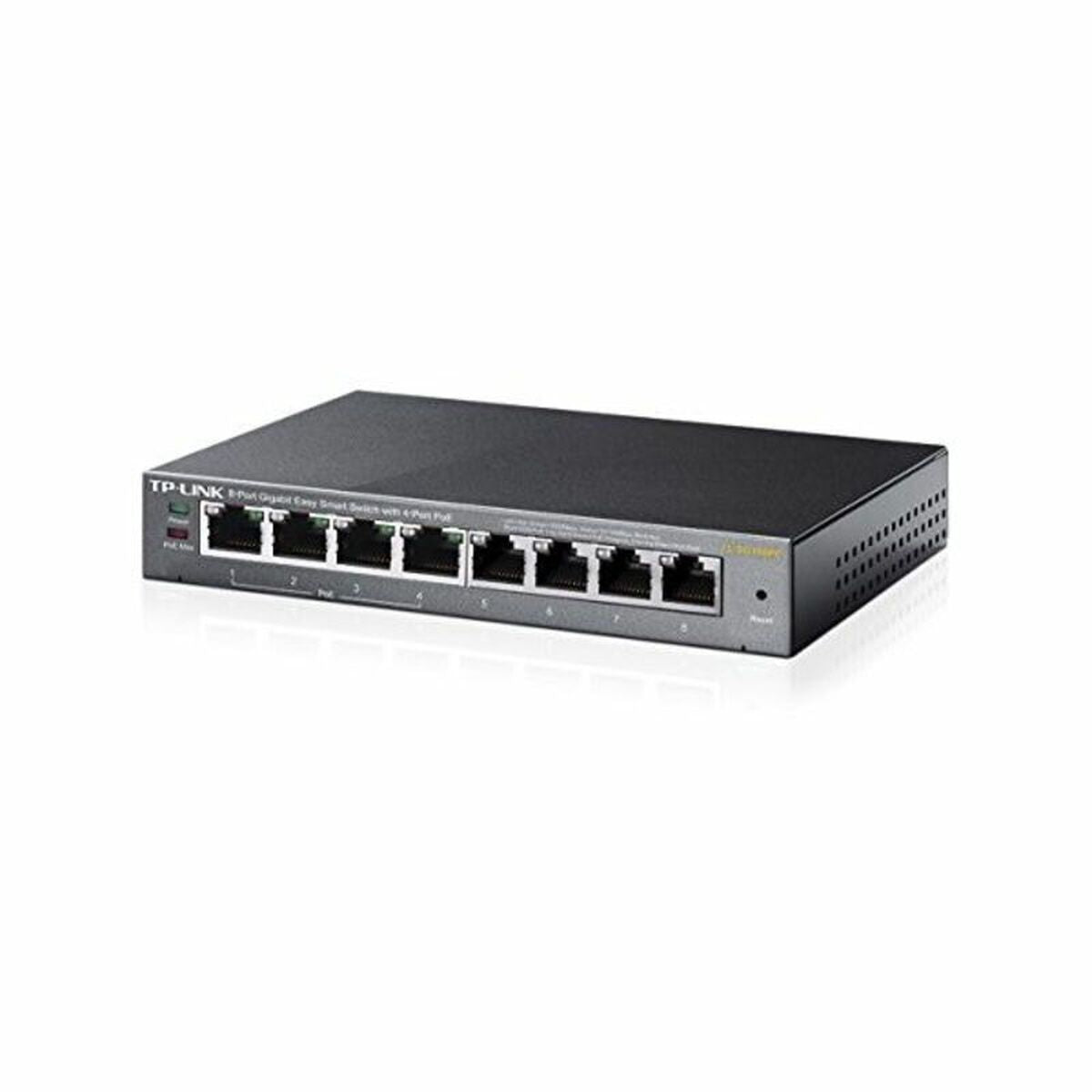 TP-LINK 8-Port Gigabit Desktop PoE Easy Smart Switch, 8 Gigabit RJ45 Ports inkl. 4 PoE Ports, 55W PoE Gesamtleistung