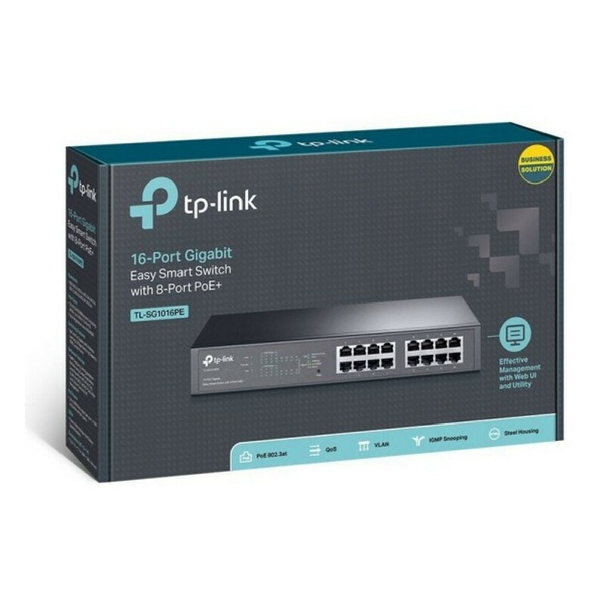 16-Port Gigabit Desktop/Rackmount Switch