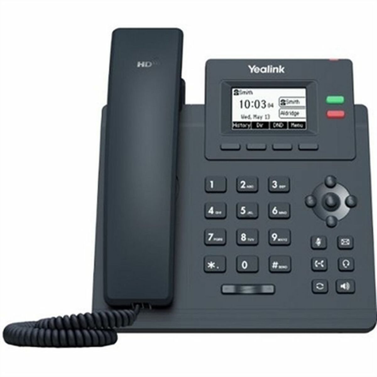 Yealink SIP-T31G téléphone fixe Gris LCD