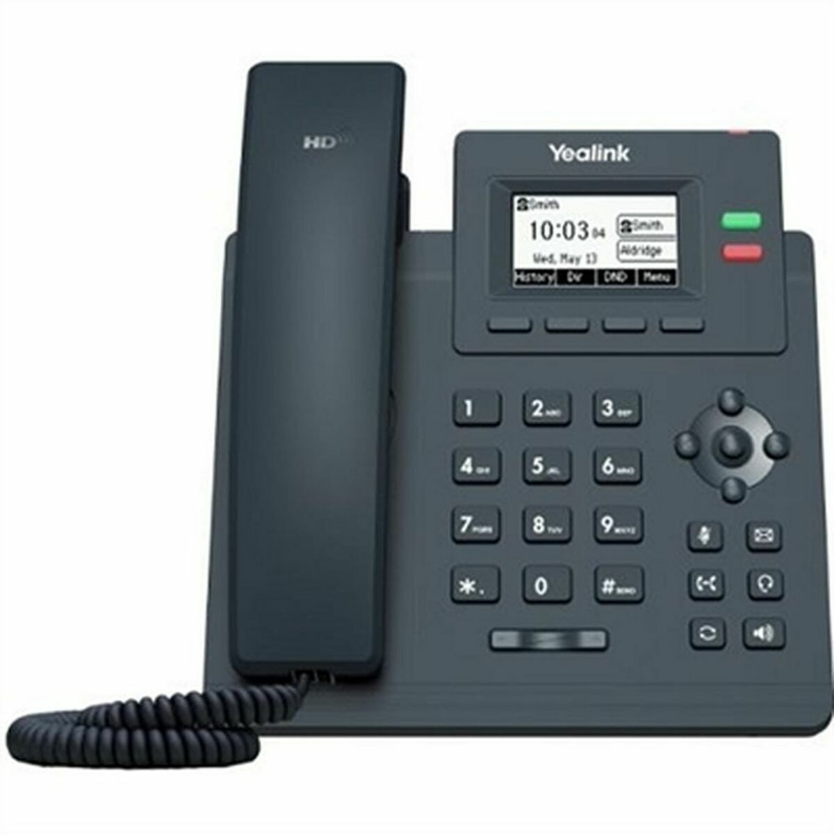 Yealink SIP-T31P téléphone fixe Gris LCD