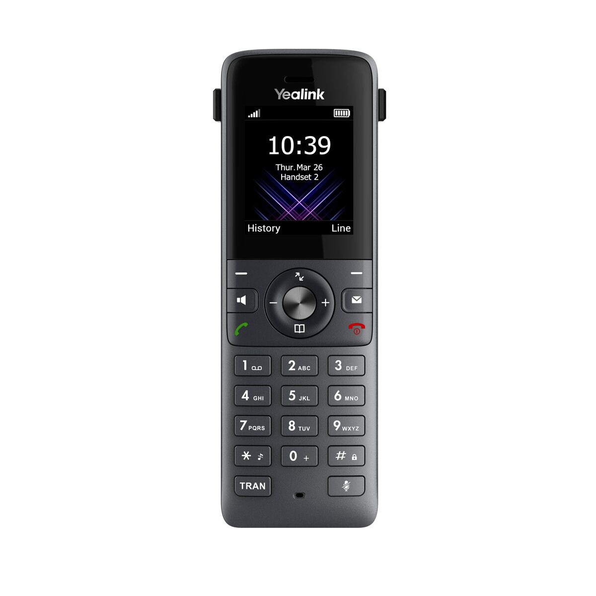 Téléphone IP Yealink W73H Noir 2 lignes TFT