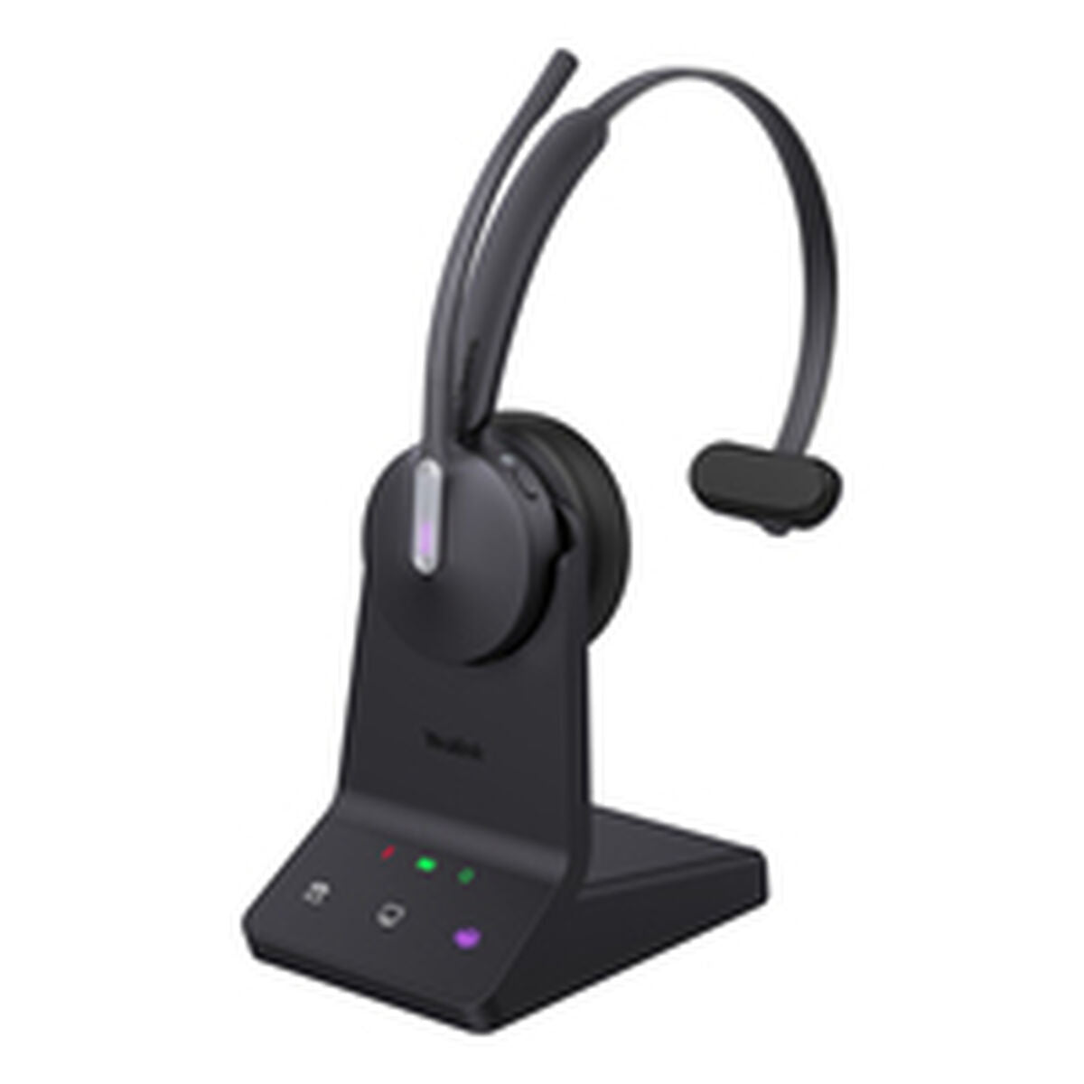 Yealink WH64 Mono Teams Headset Sans fil Arceau Bureau/Centre d'appels USB Type-C Bluetooth Noir