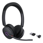 Yealink BH74 Teams USB-C/A Sans fil Arceau Bureau/Centre d'appels USB Type-C / USB Type-A Bluetooth Noir
