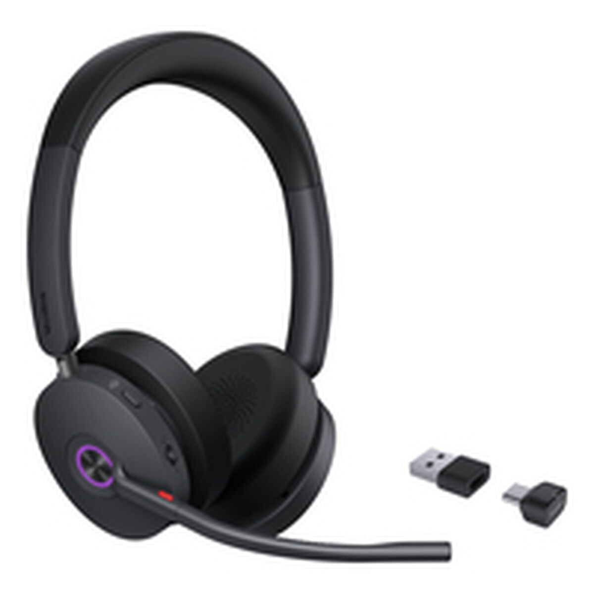 Yealink BH74 Teams USB-C/A Sans fil Arceau Bureau/Centre d'appels USB Type-C / USB Type-A Bluetooth Noir