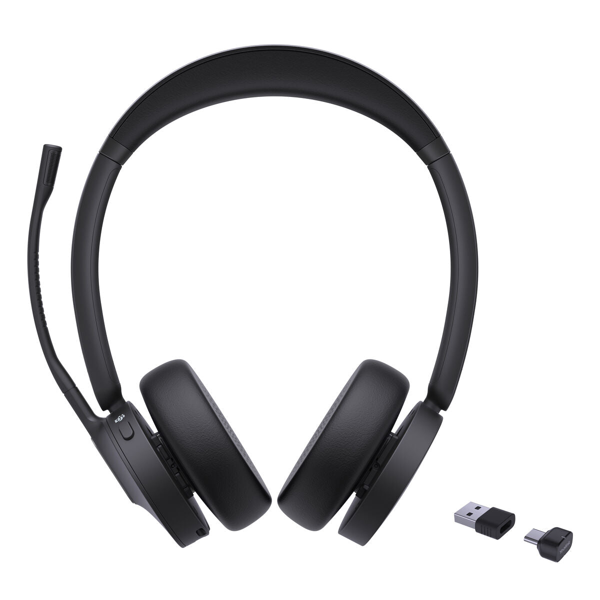 Yealink BH70 Dual Teams USB-C/A Headset Sans fil Arceau Bureau/Centre d'appels USB Type-C / USB Type-A Bluetooth Noir