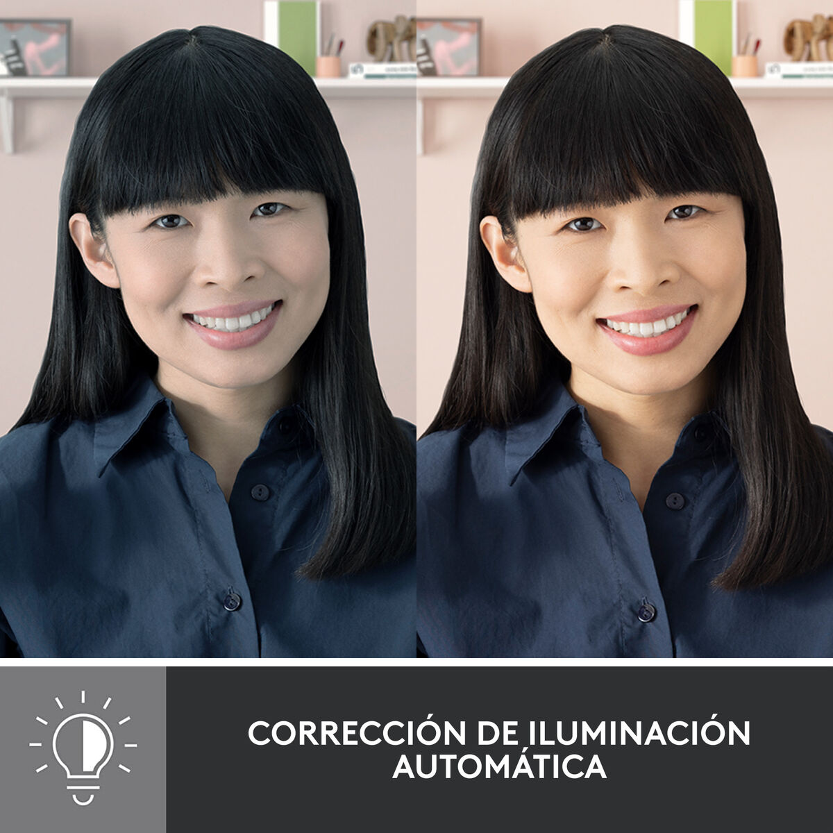 LOGITECH BRIO 300 Webcam colour 2 MP 1920 x 1080 720p 1080p audio USB-C