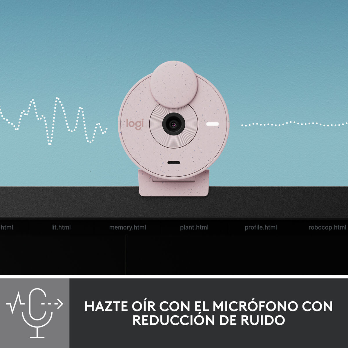 LOGITECH BRIO 300 Webcam colour 2 MP 1920 x 1080 720p 1080p audio USB-C