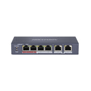 Hikvision DS-3E0106P-E/M 4 Port Fast Ethernet Unmanaged POE Switch