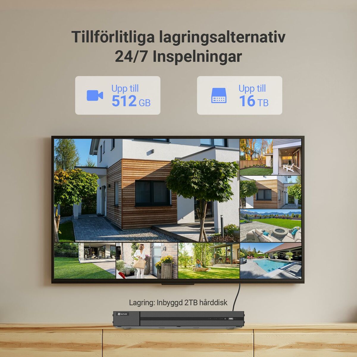 X5K+H3K 4K POE NVR kit