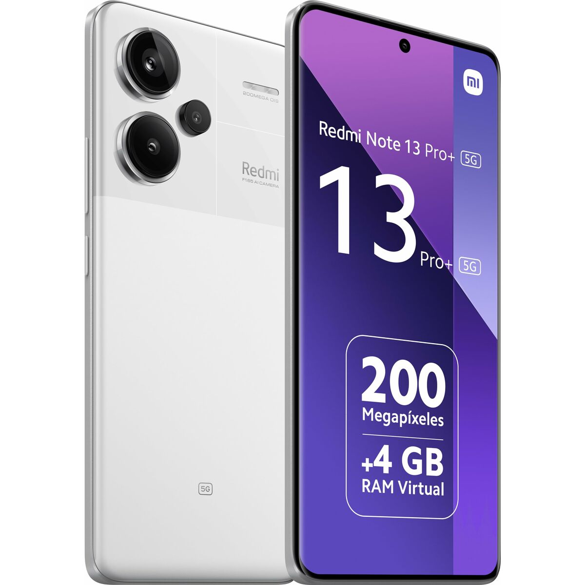Xiaomi Redmi Note 13 Pro + 5G (Double Sim - 6.67", 256 Go, 8 Go RAM) Blanc