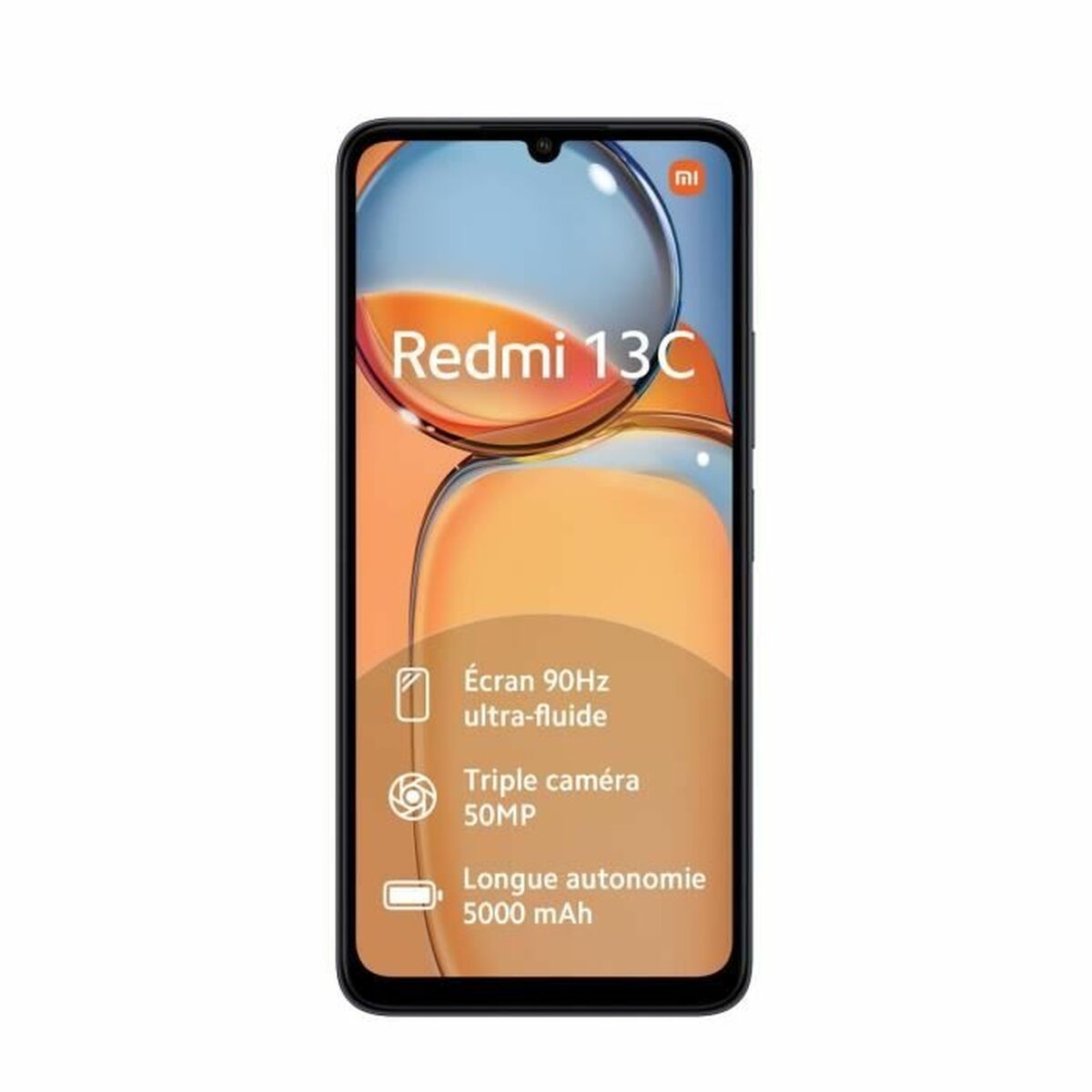 Xiaomi Redmi 13C NFC (Double Sim - 6.74'' - 256 Go, 8 Go RAM) Noir