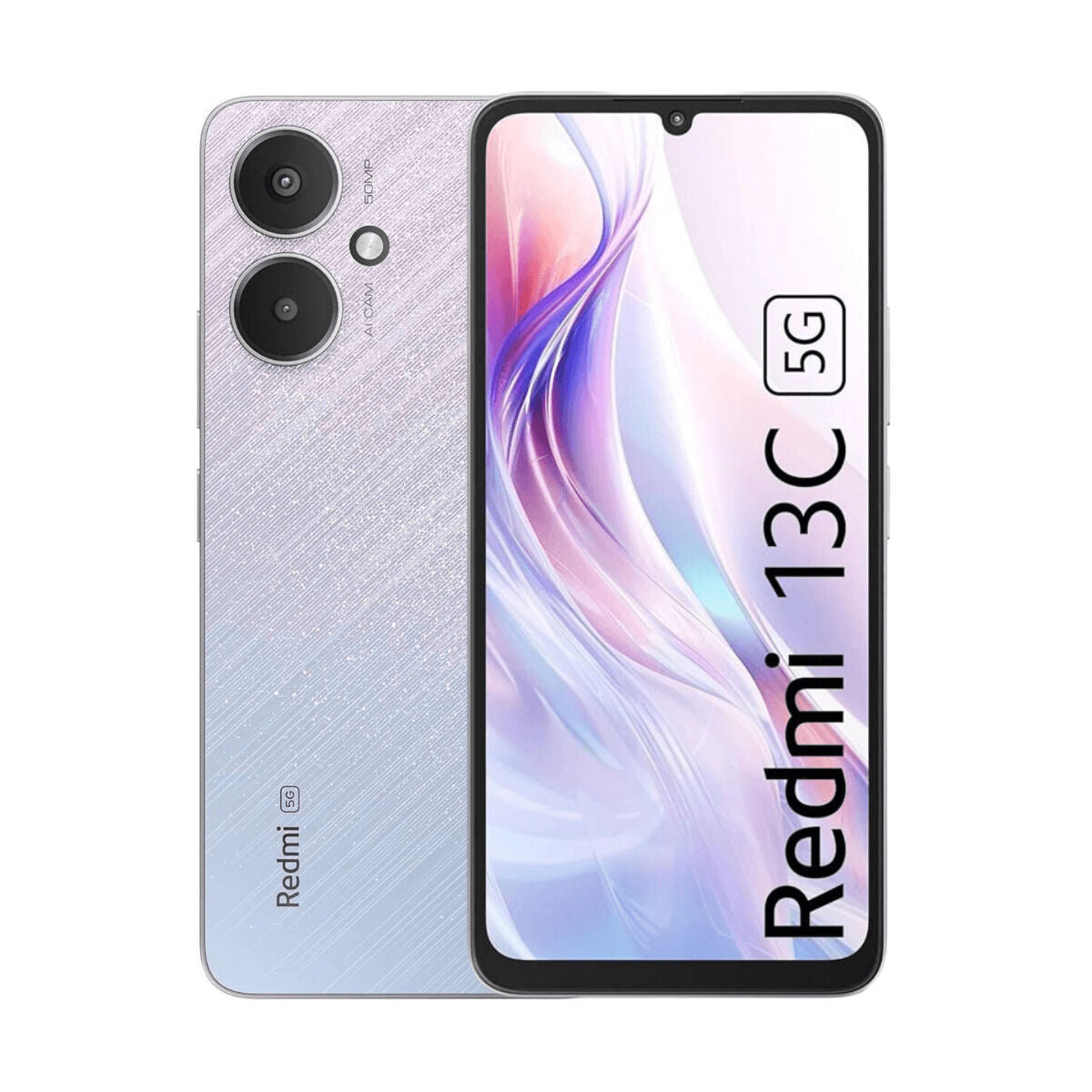 Xiaomi Redmi 13C 5G (NFC - 6.74'' - 128 Go, 4 Go RAM) Argent