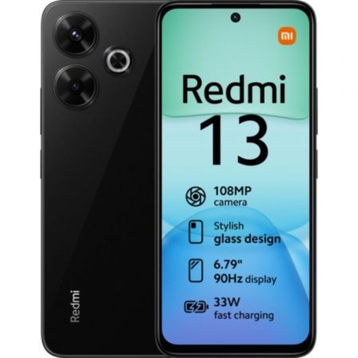 Xiaomi Redmi 13 NFC (6.79'' - 128 Go, 6 Go RAM) Noir