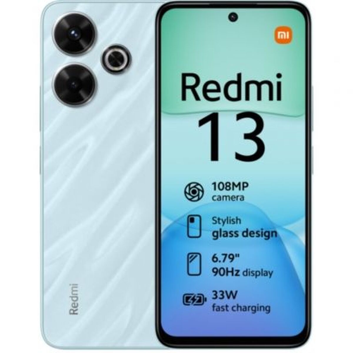 Xiaomi Redmi 13 NFC (6.79'' - 256 Go, 8 Go RAM) Bleu