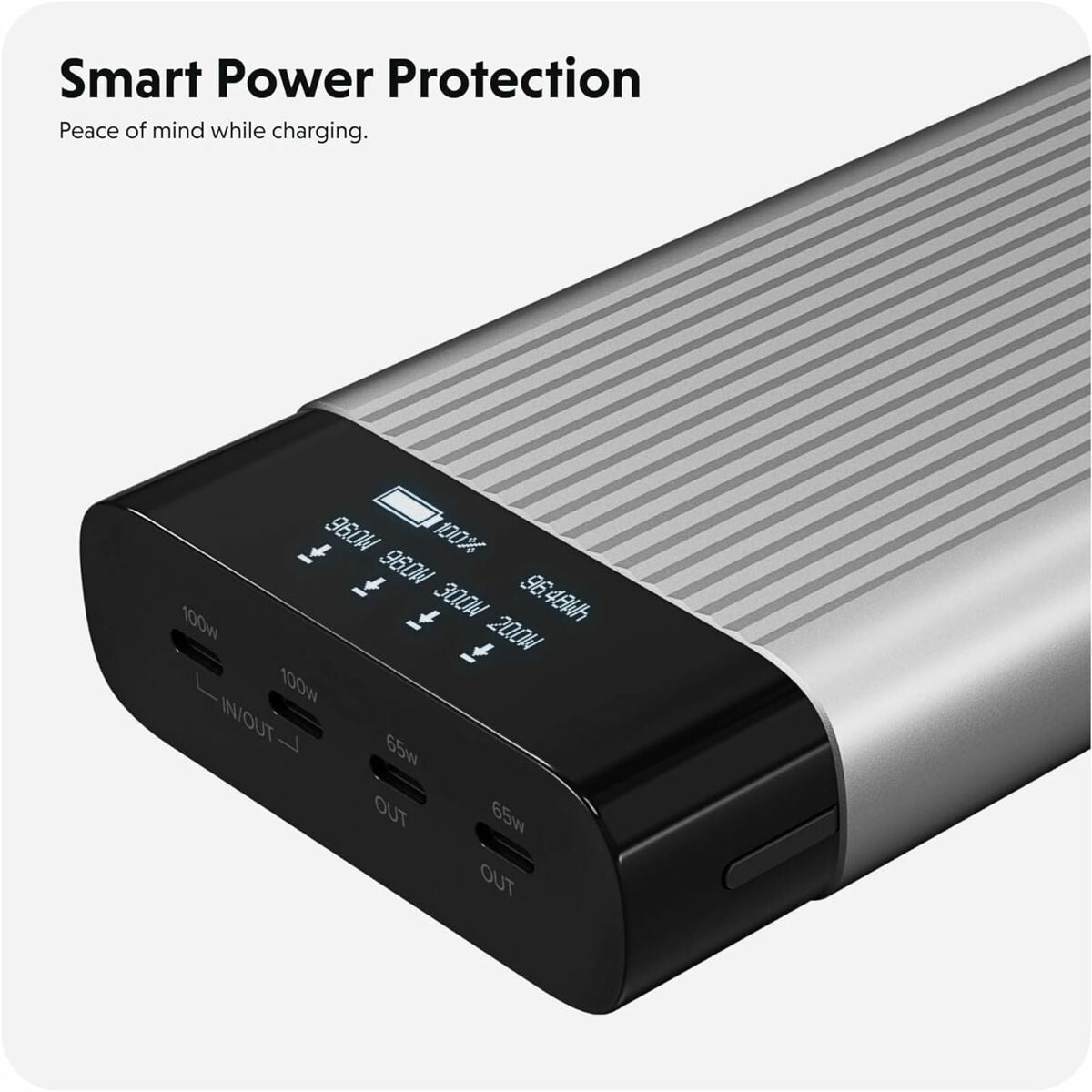 TARGUS Hyper HyperJuice 245W USB-C 100Wh Battery Pack with OLED Display