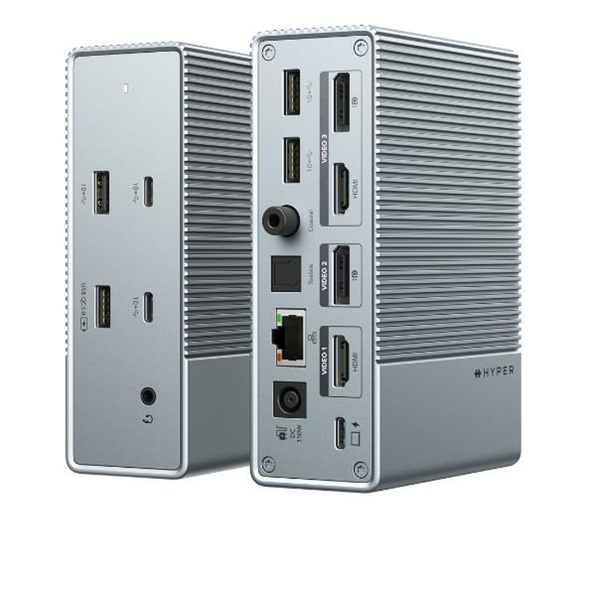 TARGUS HyperDrive Universal GEN2 15-in-1 USB-C Triple Video Docking Station - For MST enabled devices