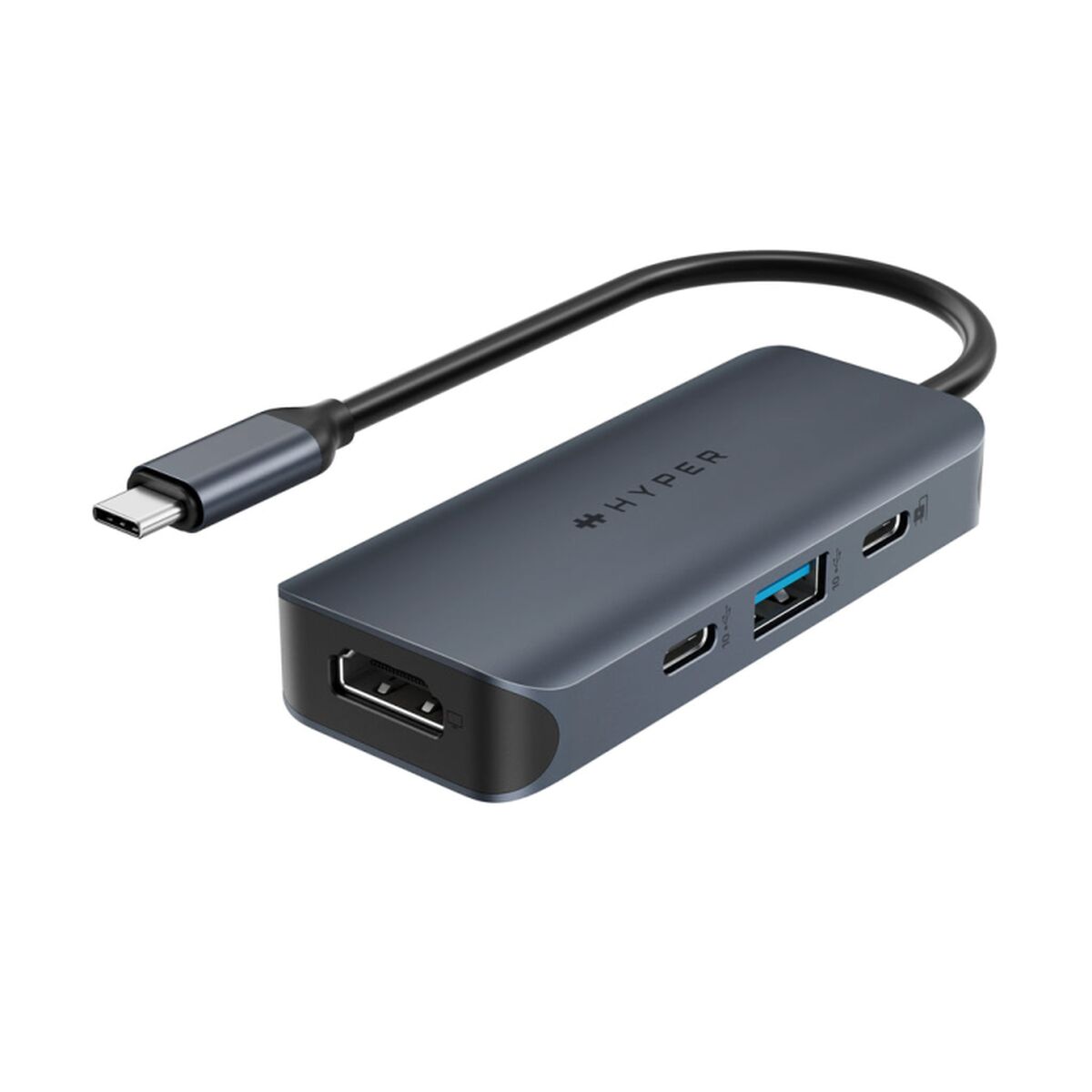 TARGUS HyperDrive EcoSmart Gen.2 Universal USB-C 4-in-1 Hub w 100 W PD Power Pass-thru
