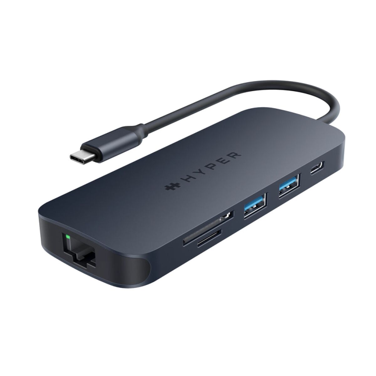 TARGUS HyperDrive EcoSmart Gen.2 Universal USB-C 8-in-1 Hub w 140 W PD3.1 Power Pass-thru