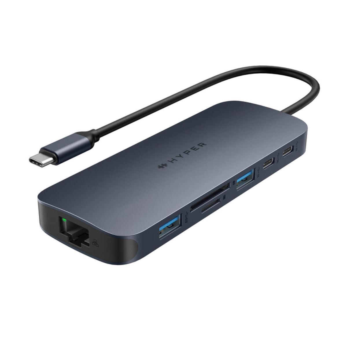 TARGUS HyperDrive EcoSmart Gen.2 Dual HDMI USB-C 11-in-1 Hub w 140 W PD3.1 Pass-Thru - For MST enabled devices