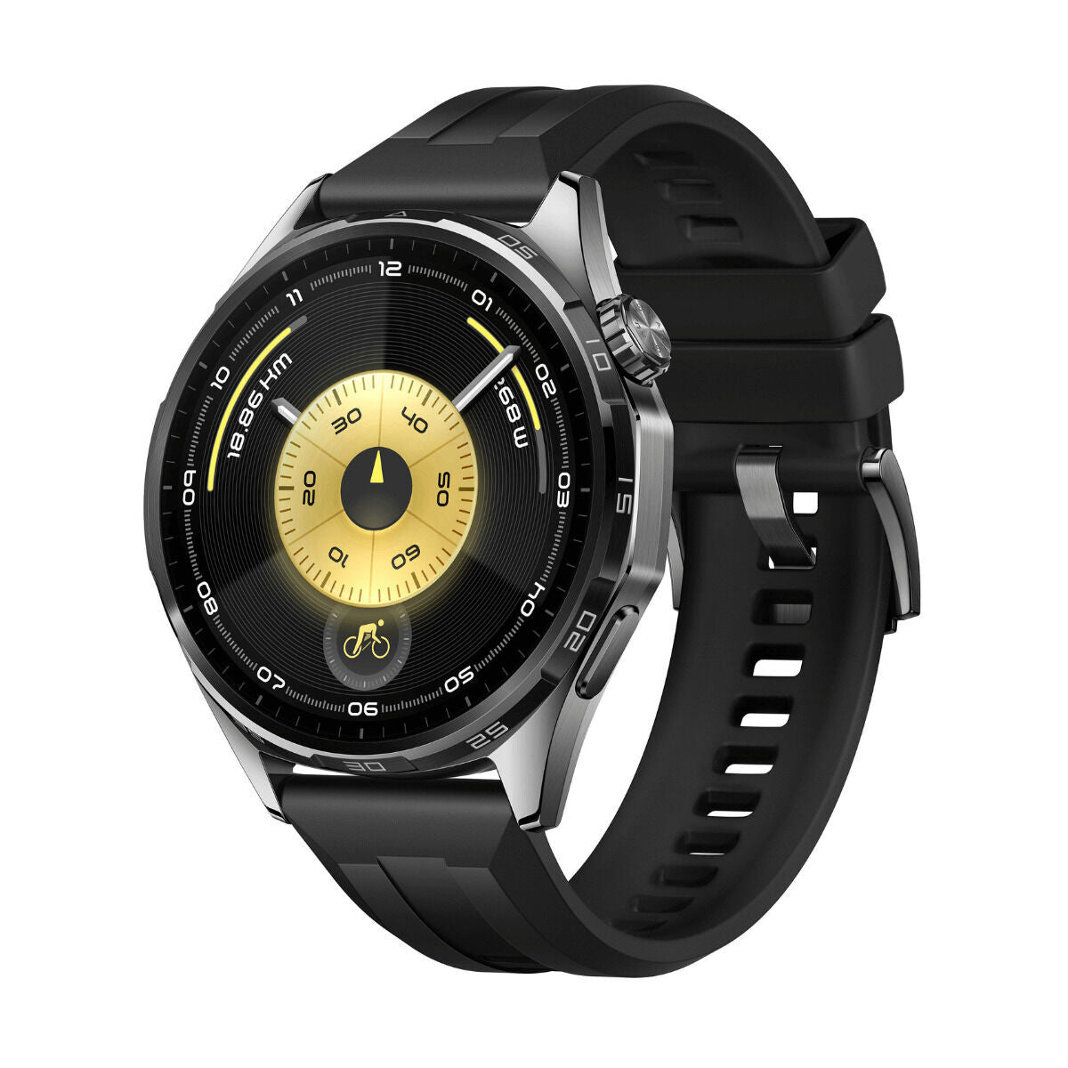 "Huawei WATCH GT6 3,73 cm (1.47"") AMOLED 46 mm Numérique 466 x 466 pixels Écran tactile Noir GPS (satellite)"