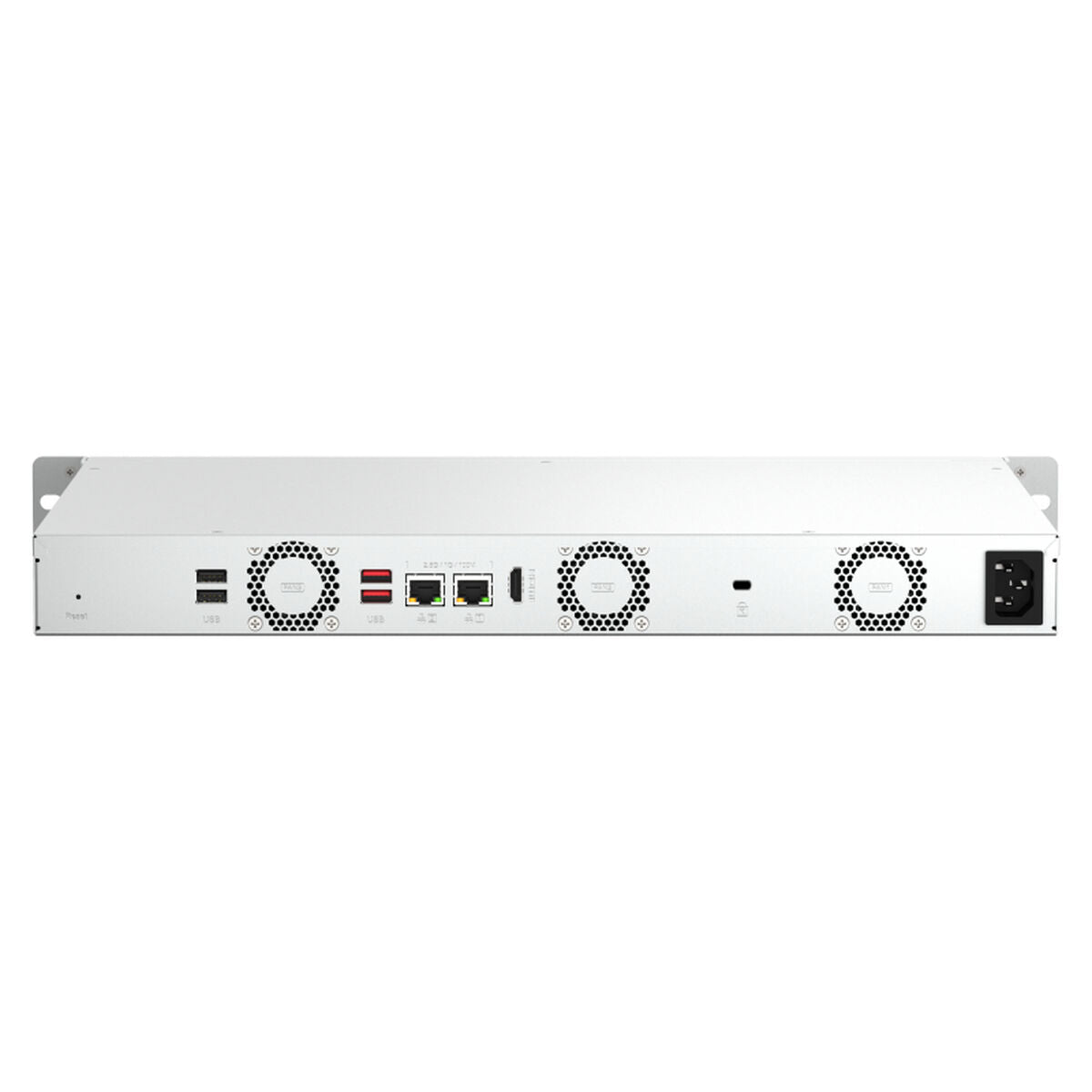QNAP 4-bay short depth 12p rackmount NAS Intel Celeron N5105/N5095 quad-core